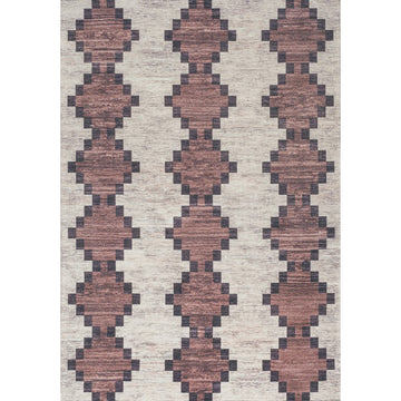 Timantii Modern Trellis Kilim Area Rug